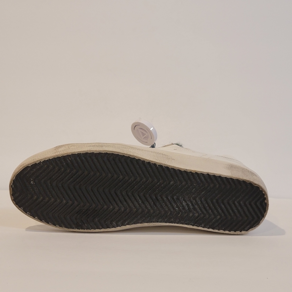 Golden Goose Sneakers womens or mens size 40 Superstar white wool liner thermal - Picture 15 of 15